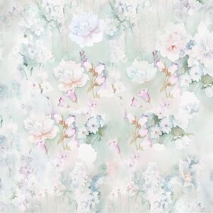 Yancorp 18"x120" Floral Wallpaper Peel and Stick bundle